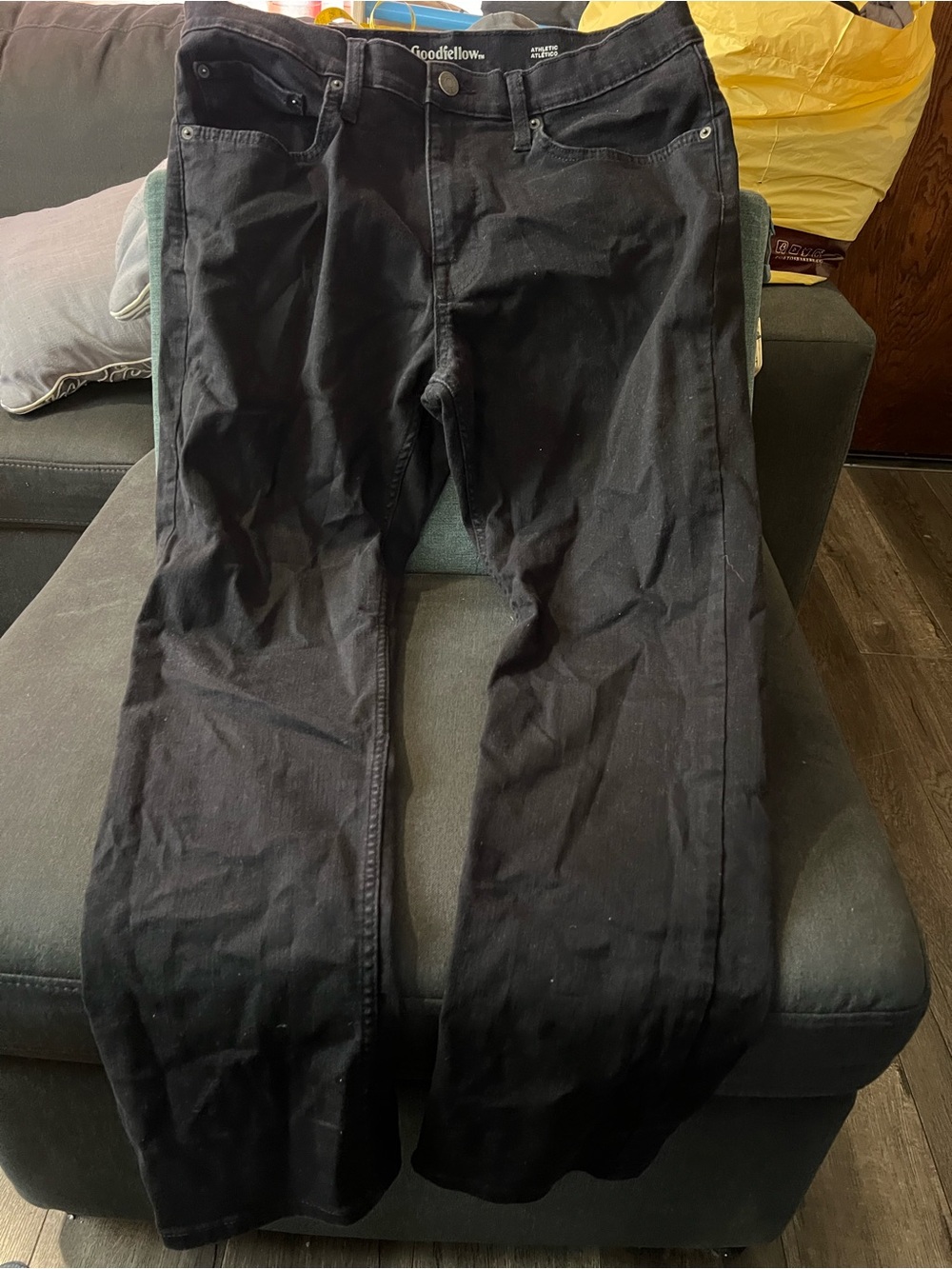Goodfellow & Co Black Jeans Waist Label